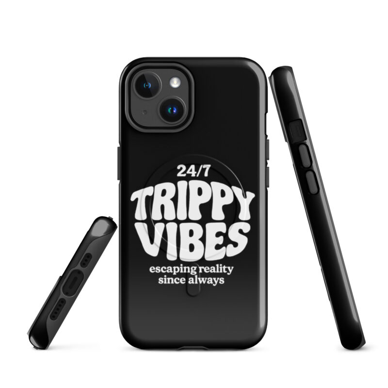 Trippy Vibes – Escaping reality since always Hardcase iPhone®-Hülle mit MagSafe® – Accessoires – klamottn.de