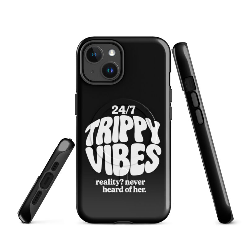 Trippy Vibes – Reality? Never heard of her Hardcase iPhone®-Hülle mit MagSafe® – Accessoires – klamottn.de