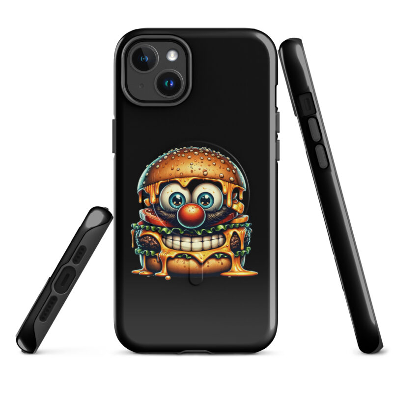 Cheeseburger Clown Hardcase iPhone®-Hülle mit MagSafe® – Accessoires – klamottn.de