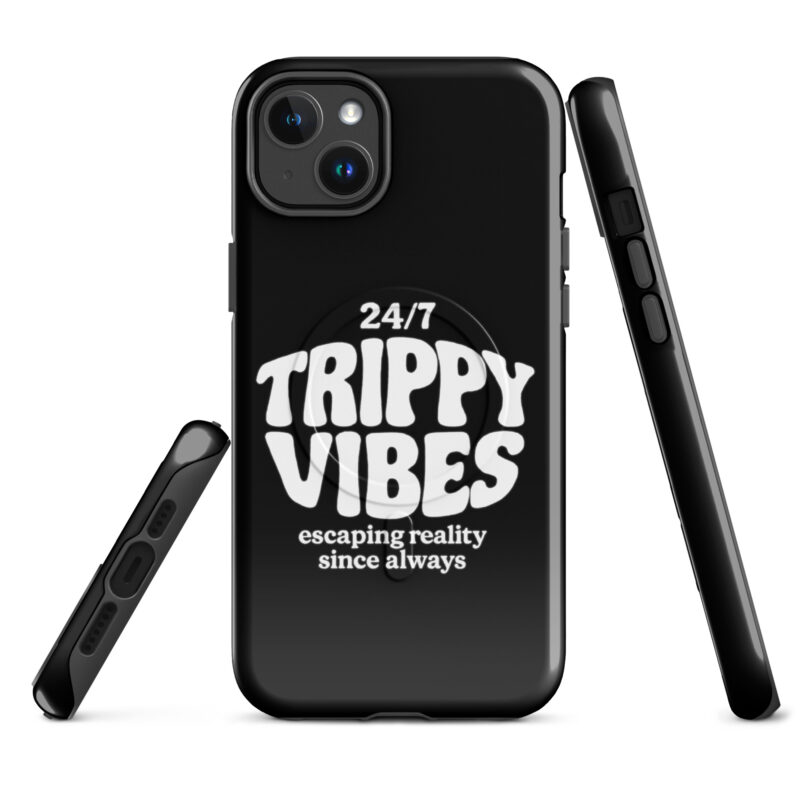 Trippy Vibes – Escaping reality since always Hardcase iPhone®-Hülle mit MagSafe® – Accessoires – klamottn.de