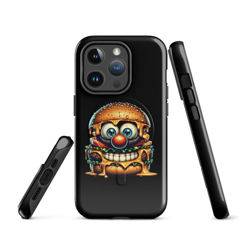 Cheeseburger Clown Hardcase iPhone®-Hülle mit MagSafe® – Accessoires – klamottn.de