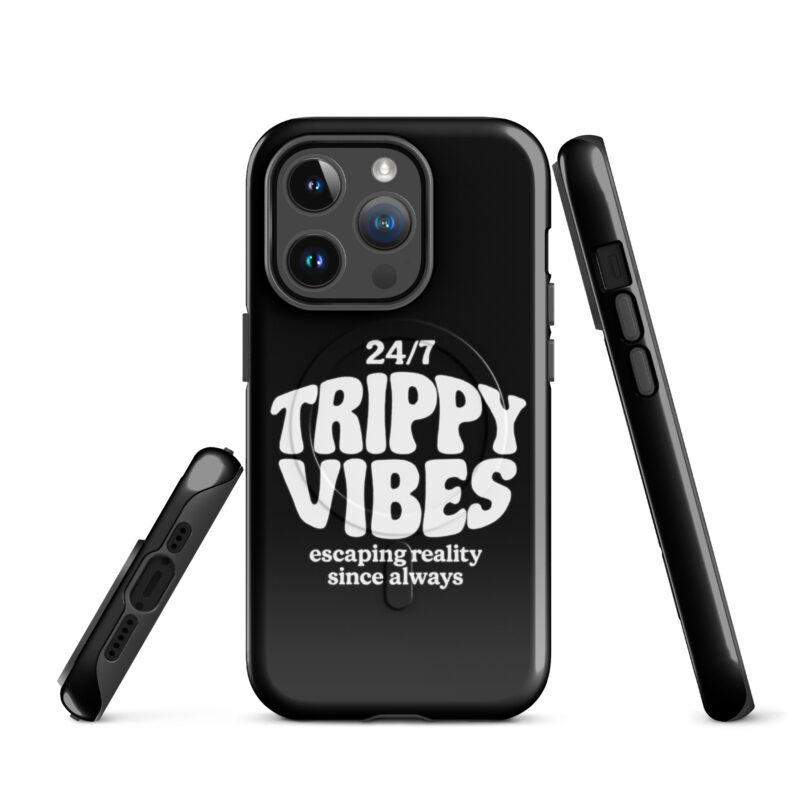 Trippy Vibes – Escaping reality since always Hardcase iPhone®-Hülle mit MagSafe® – Accessoires – klamottn.de