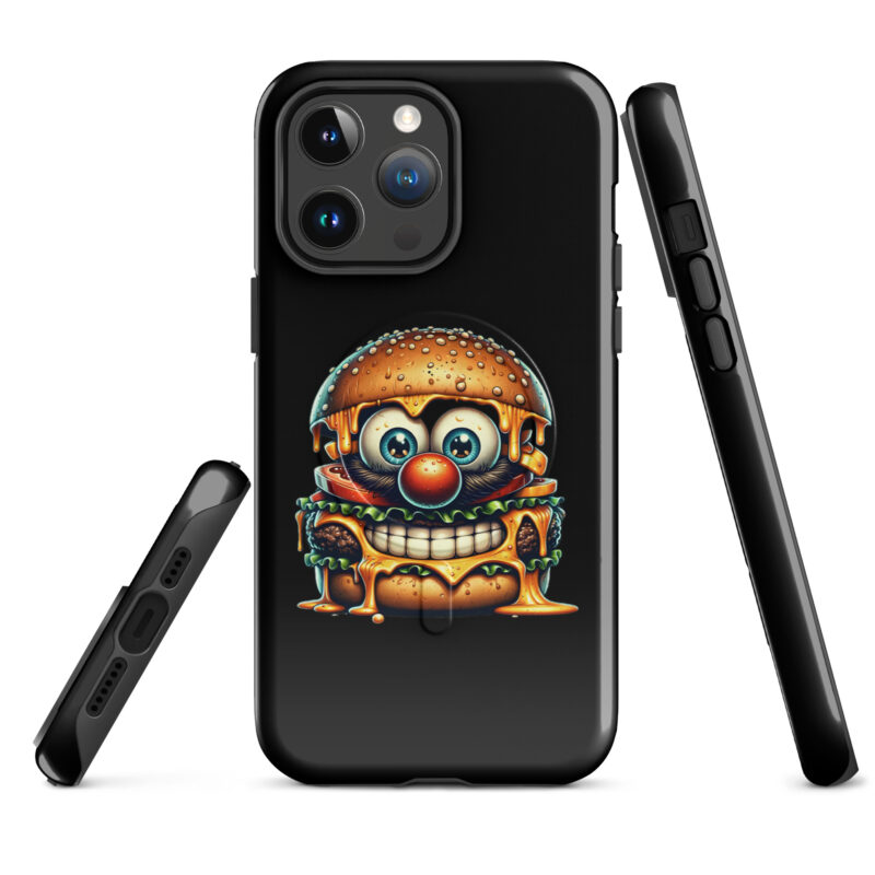 Cheeseburger Clown Hardcase iPhone®-Hülle mit MagSafe® – Accessoires – klamottn.de