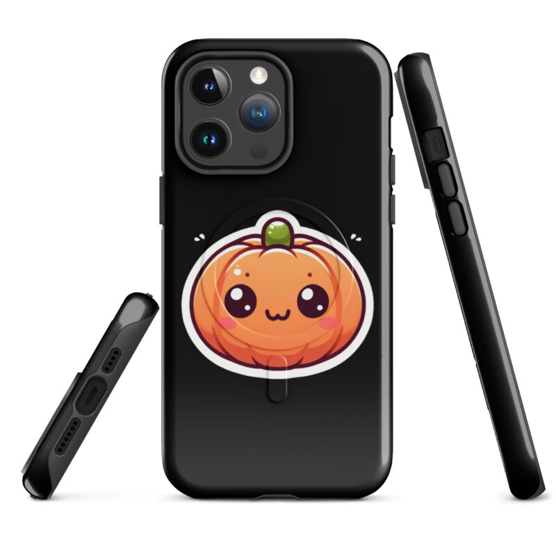 Kawaii Kürbis Hardcase iPhone®-Hülle mit MagSafe® – Accessoires – klamottn.de