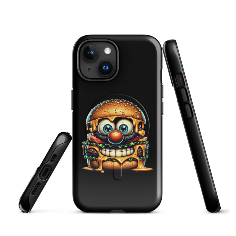 Cheeseburger Clown Hardcase iPhone®-Hülle mit MagSafe® – Accessoires – klamottn.de