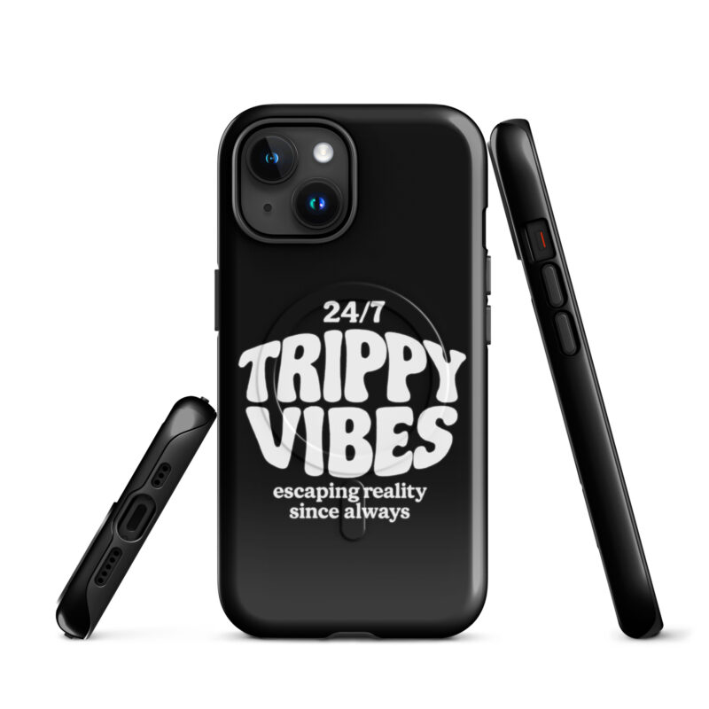 Trippy Vibes – Escaping reality since always Hardcase iPhone®-Hülle mit MagSafe® – Accessoires – klamottn.de