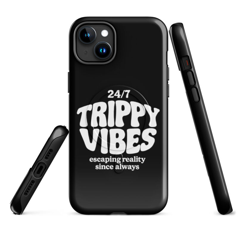 Trippy Vibes – Escaping reality since always Hardcase iPhone®-Hülle mit MagSafe® – Accessoires – klamottn.de