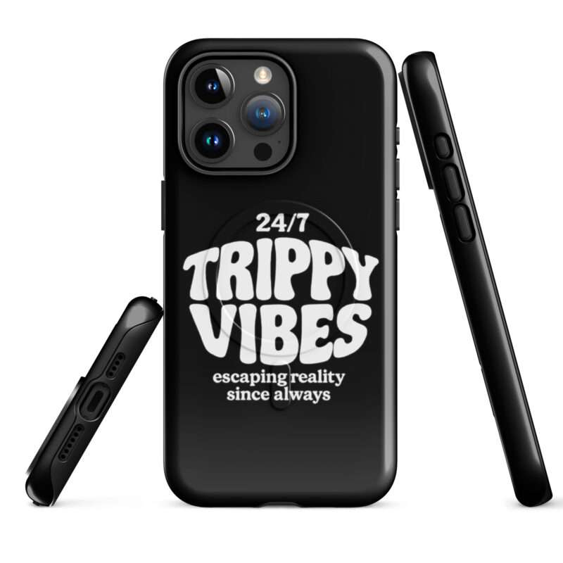 Trippy Vibes – Escaping reality since always Hardcase iPhone®-Hülle mit MagSafe® – Accessoires – klamottn.de