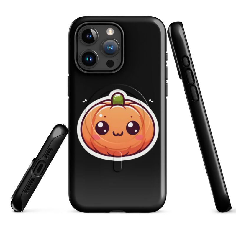 Kawaii Kürbis Hardcase iPhone®-Hülle mit MagSafe® – Accessoires – klamottn.de