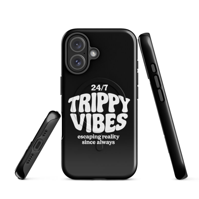Trippy Vibes – Escaping reality since always Hardcase iPhone®-Hülle mit MagSafe® – Accessoires – klamottn.de