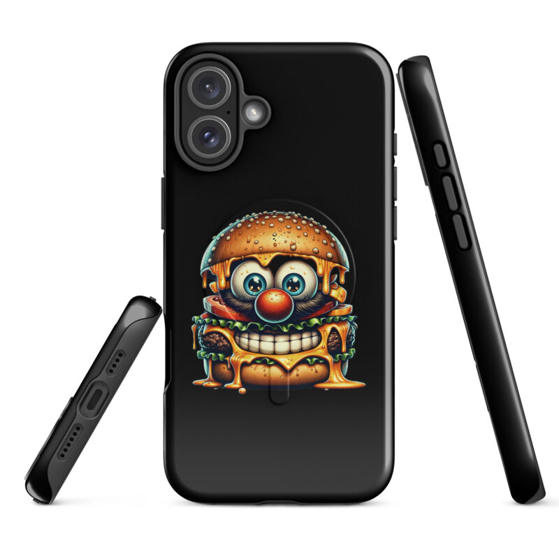 Cheeseburger Clown Hardcase iPhone®-Hülle mit MagSafe® – Accessoires – klamottn.de