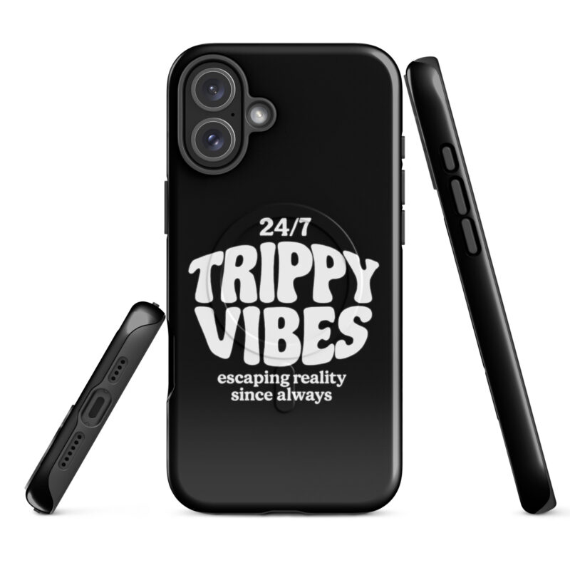 Trippy Vibes – Escaping reality since always Hardcase iPhone®-Hülle mit MagSafe® – Accessoires – klamottn.de