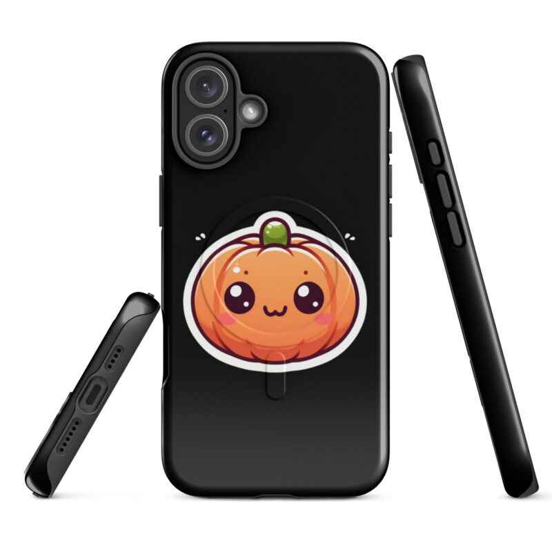 Kawaii Kürbis Hardcase iPhone®-Hülle mit MagSafe® – Accessoires – klamottn.de
