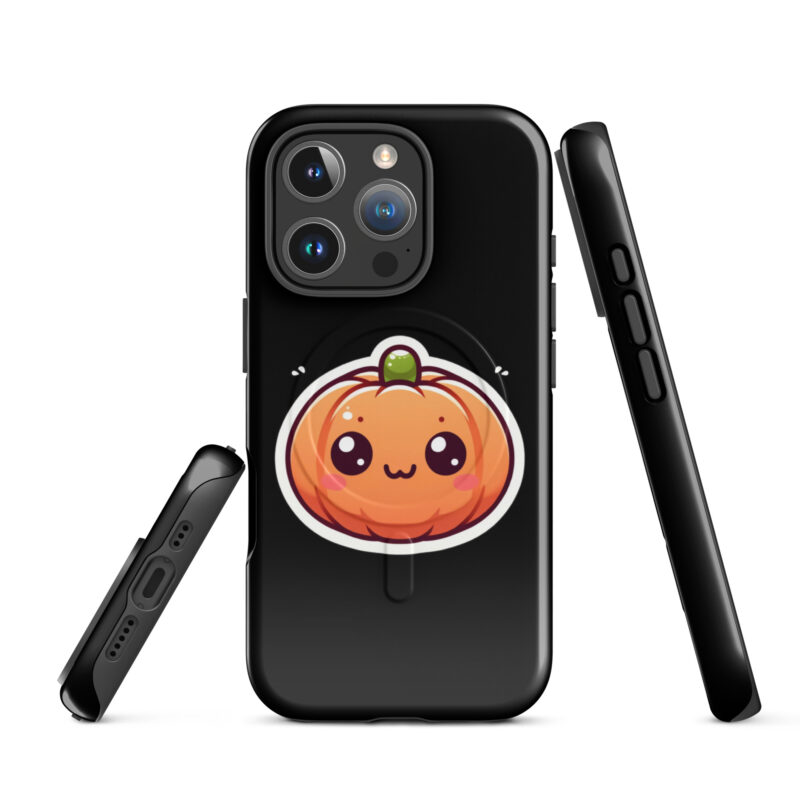 Kawaii Kürbis Hardcase iPhone®-Hülle mit MagSafe® – Accessoires – klamottn.de