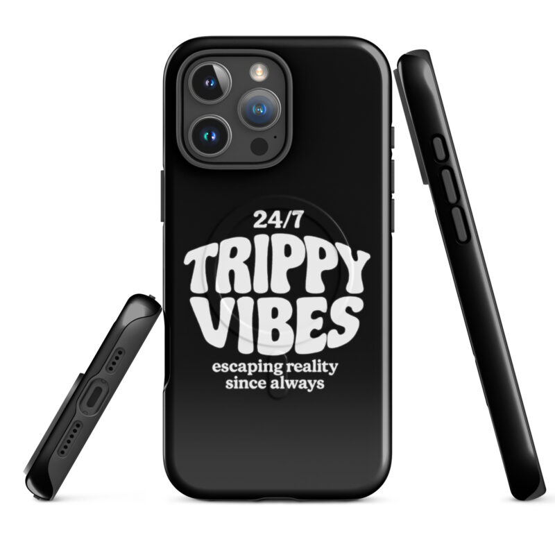 Trippy Vibes – Escaping reality since always Hardcase iPhone®-Hülle mit MagSafe® – Accessoires – klamottn.de