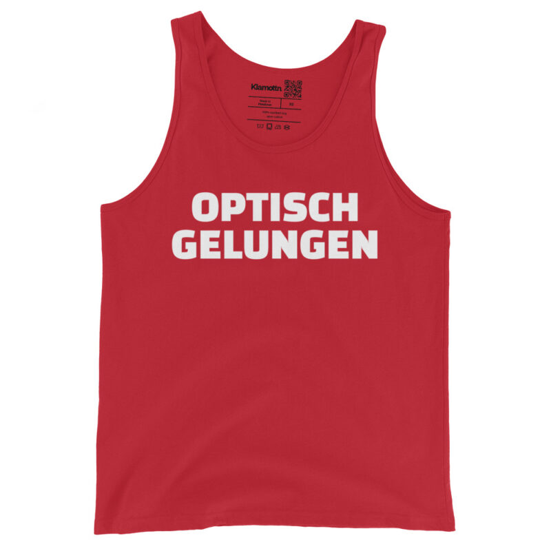 Optisch gelungen Unisex-Tank-Top – Tank Tops – klamottn.de