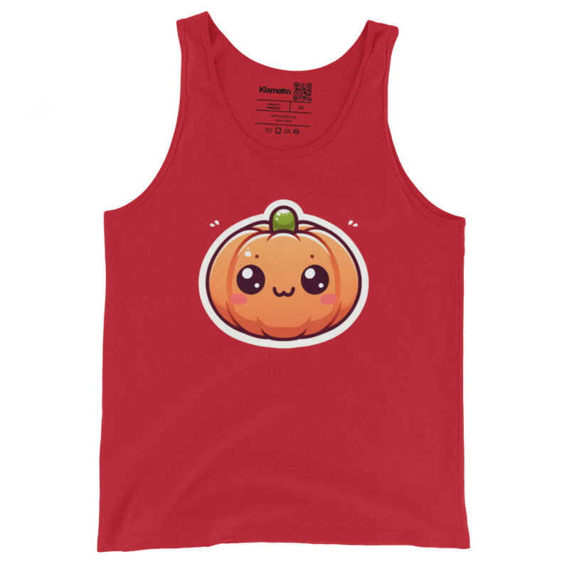 Kawaii Kürbis Unisex-Tank-Top – Tank Tops – klamottn.de