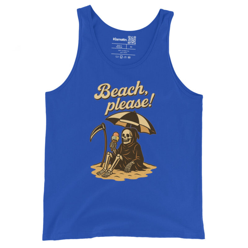 Beach, please! Unisex-Tank-Top
