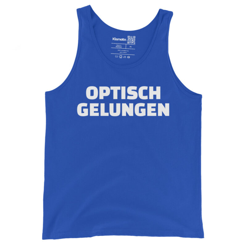 Optisch gelungen Unisex-Tank-Top – Tank Tops – klamottn.de