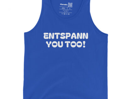 Entspann you too! Unisex-Tank-Top – Tank Tops – klamottn.de Entspann you too! Unisex-Tank-Top – Tank Tops – klamottn.de