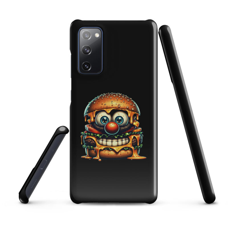 Cheeseburger Clown Snapcase Samsung®-Hülle – Accessoires – klamottn.de