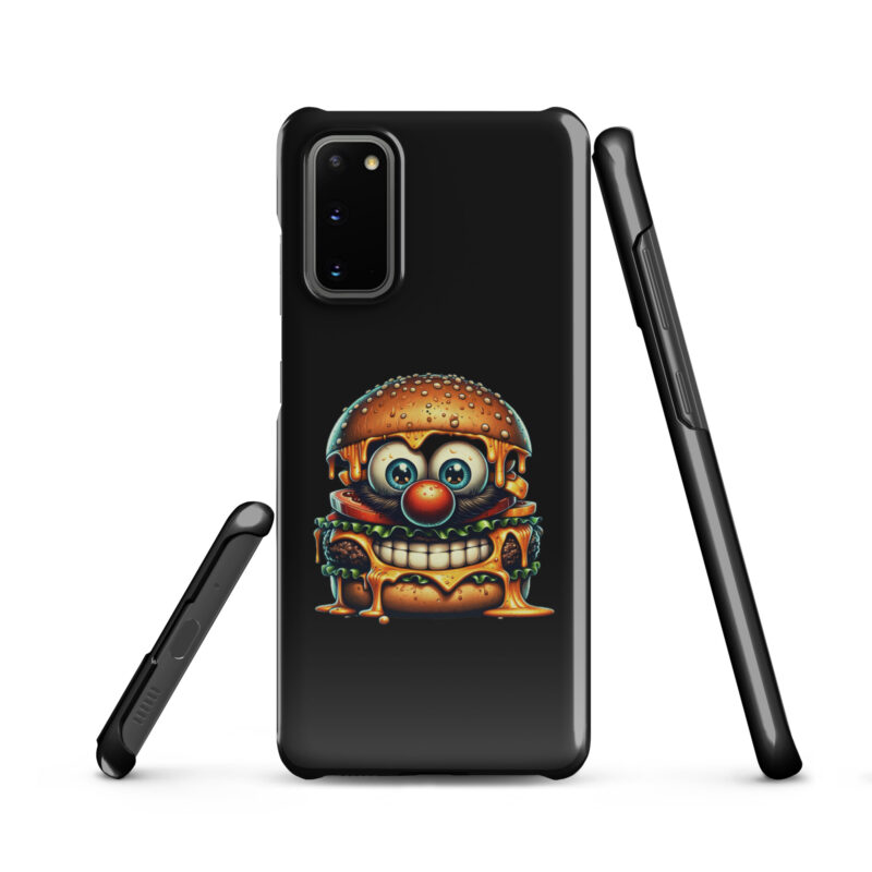 Cheeseburger Clown Snapcase Samsung®-Hülle – Accessoires – klamottn.de