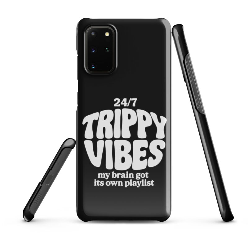 Trippy Vibes – My Brain Got Its Own Playlist Snapcase Samsung®-Hülle – Accessoires – klamottn.de