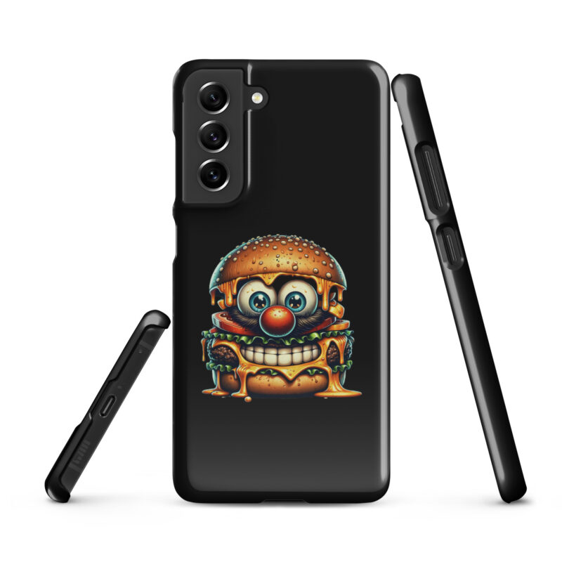 Cheeseburger Clown Snapcase Samsung®-Hülle – Accessoires – klamottn.de