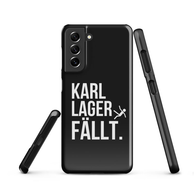 Karl Lager fällt Snapcase Samsung®-Hülle – Accessoires – klamottn.de