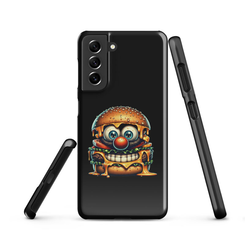 Cheeseburger Clown Snapcase Samsung®-Hülle – Accessoires – klamottn.de
