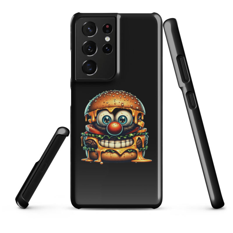 Cheeseburger Clown Snapcase Samsung®-Hülle – Accessoires – klamottn.de