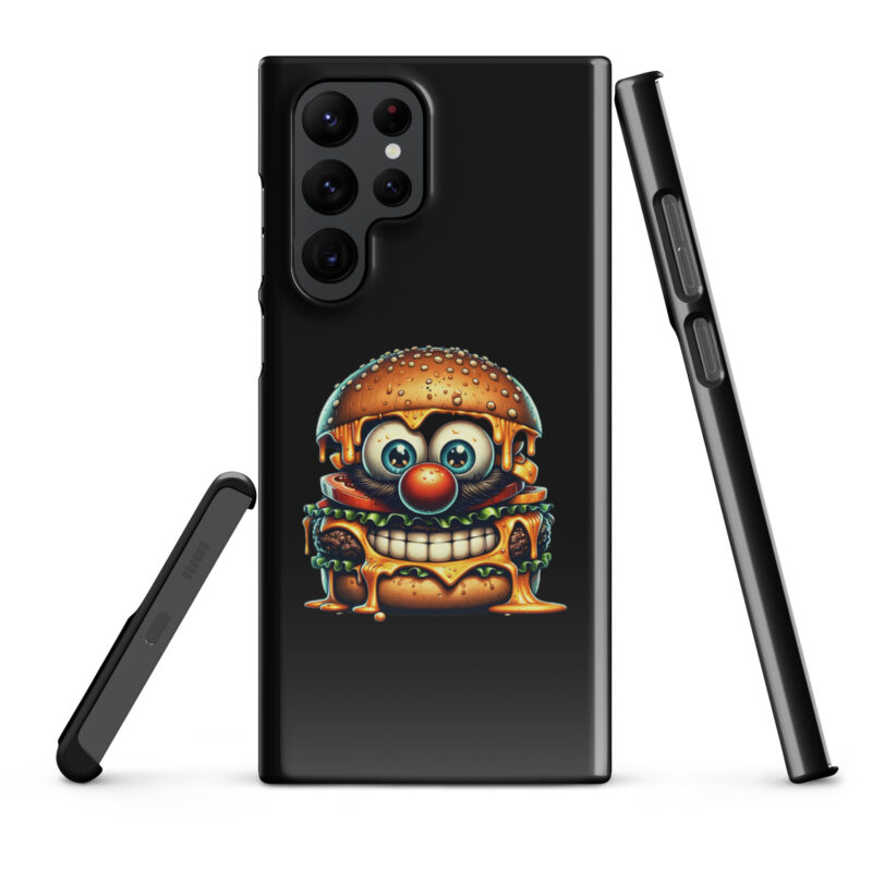 Cheeseburger Clown Snapcase Samsung®-Hülle – Accessoires – klamottn.de