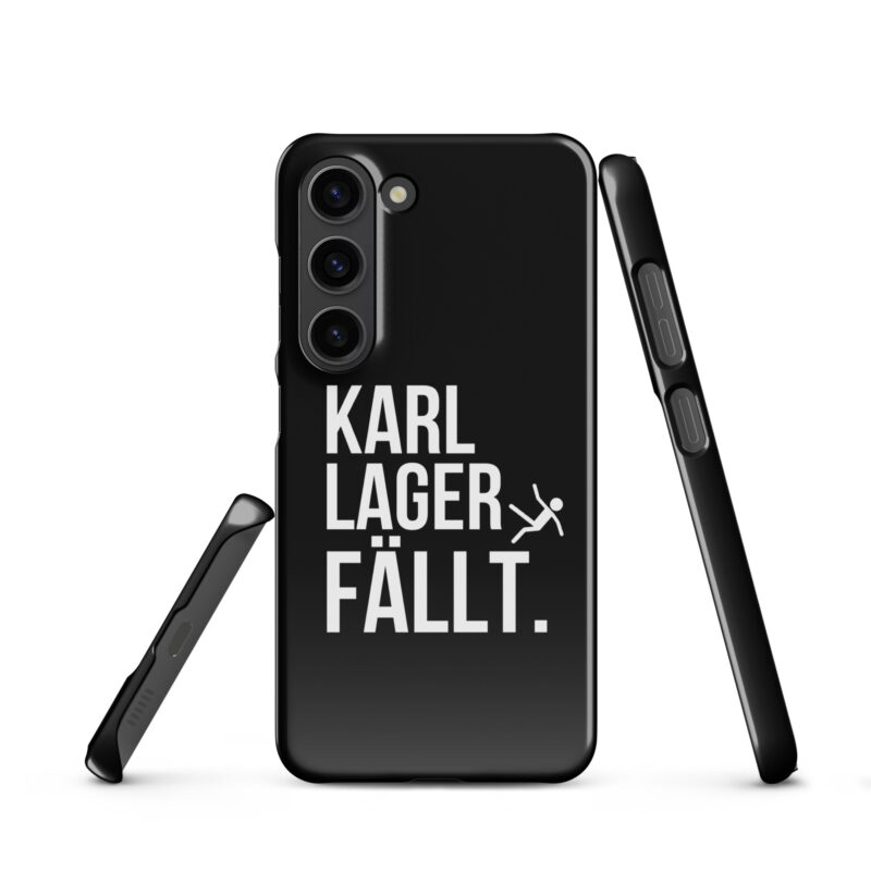 Karl Lager fällt Snapcase Samsung®-Hülle – Accessoires – klamottn.de