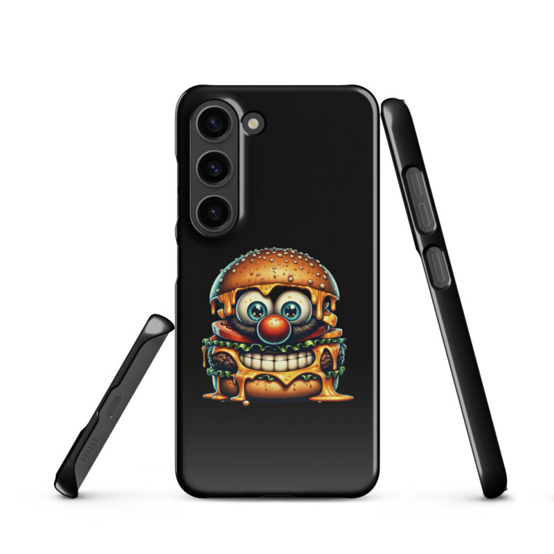 Cheeseburger Clown Snapcase Samsung®-Hülle – Accessoires – klamottn.de