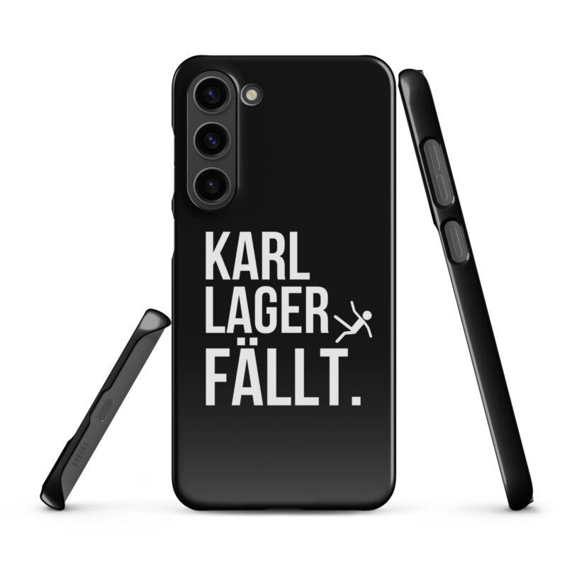 Karl Lager fällt Snapcase Samsung®-Hülle – Accessoires – klamottn.de
