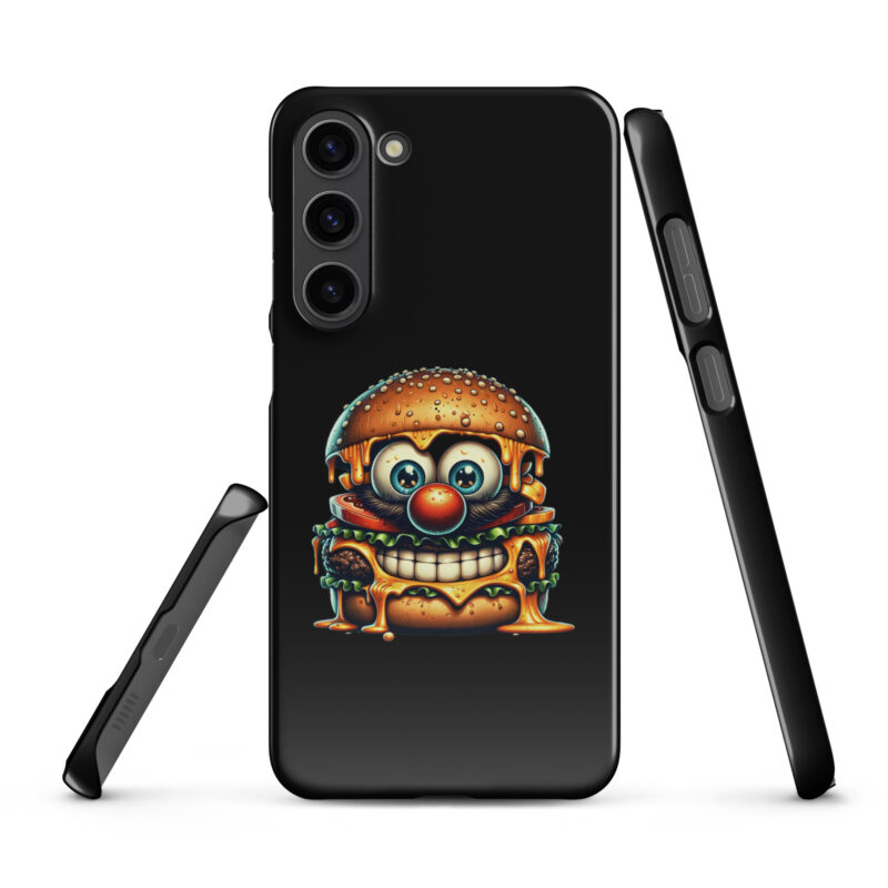 Cheeseburger Clown Snapcase Samsung®-Hülle – Accessoires – klamottn.de