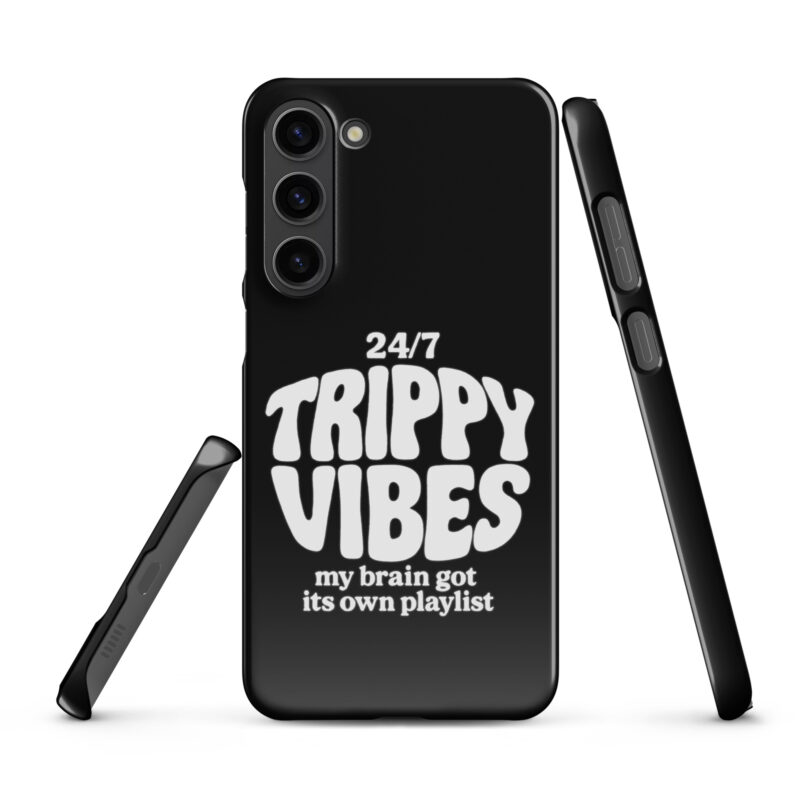 Trippy Vibes – My Brain Got Its Own Playlist Snapcase Samsung®-Hülle – Accessoires – klamottn.de