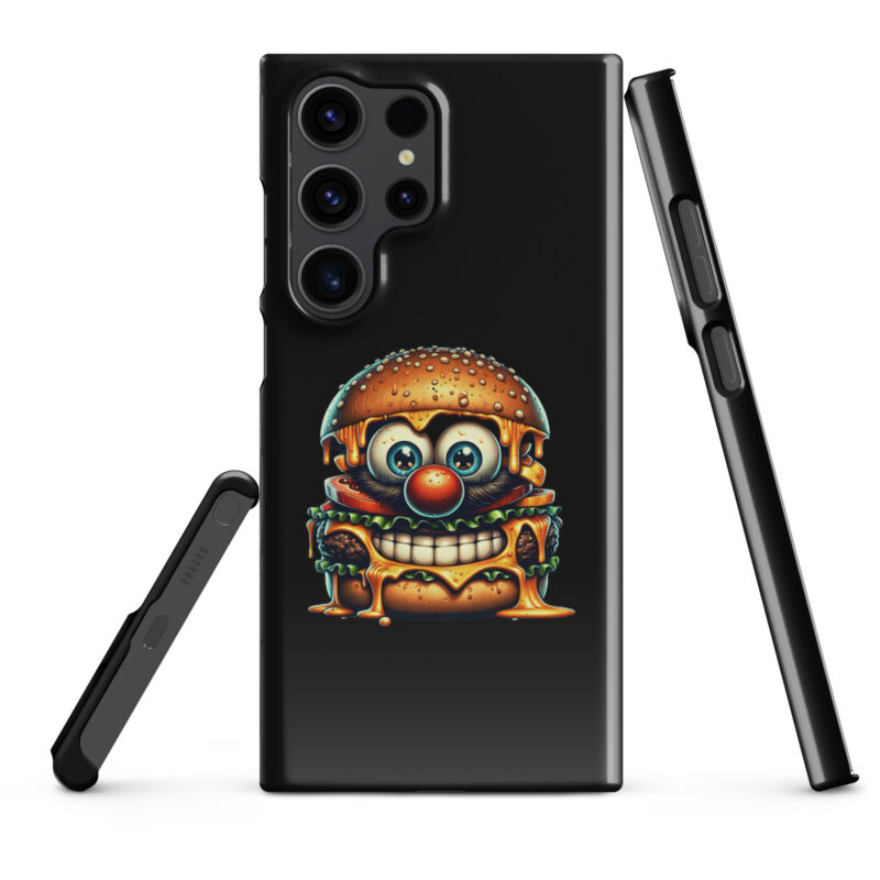 Cheeseburger Clown Snapcase Samsung®-Hülle – Accessoires – klamottn.de