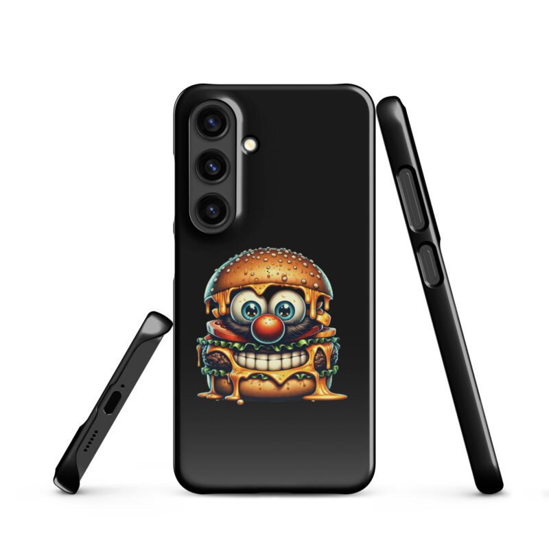 Cheeseburger Clown Snapcase Samsung®-Hülle – Accessoires – klamottn.de