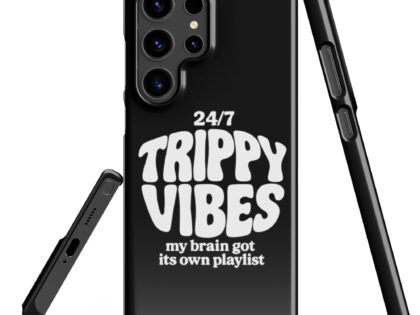 Trippy Vibes – My Brain Got Its Own Playlist Snapcase Samsung®-Hülle – Accessoires – klamottn.de Trippy Vibes – My Brain Got Its Own Playlist Snapcase Samsung®-Hülle – Accessoires – klamottn.de