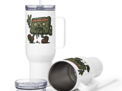 I’m Still Living Kassette Thermobecher – Accessoires – klamottn.de