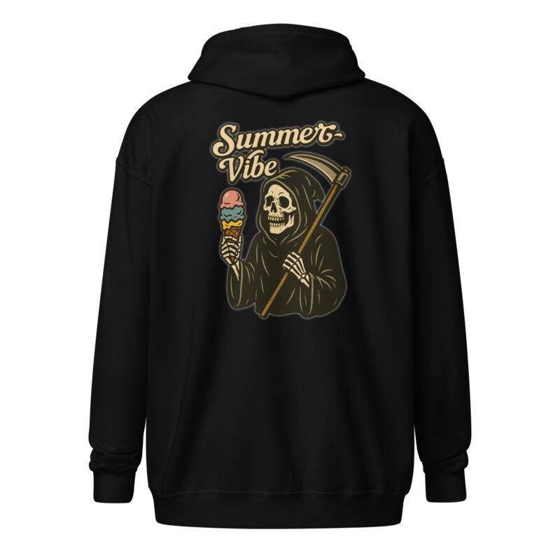 Summer Vibe Unisex Heavy-Blend Zip Hoodie