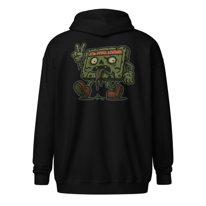 I’m Still Living Kassette Unisex Heavy-Blend Zip Hoodie