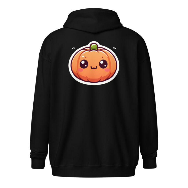 Kawaii Kürbis Unisex Heavy-Blend Zip Hoodie – Jacken – klamottn.de