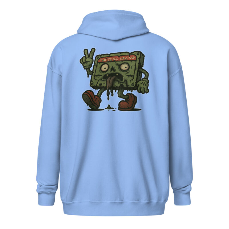 I’m Still Living Kassette Unisex Heavy-Blend Zip Hoodie