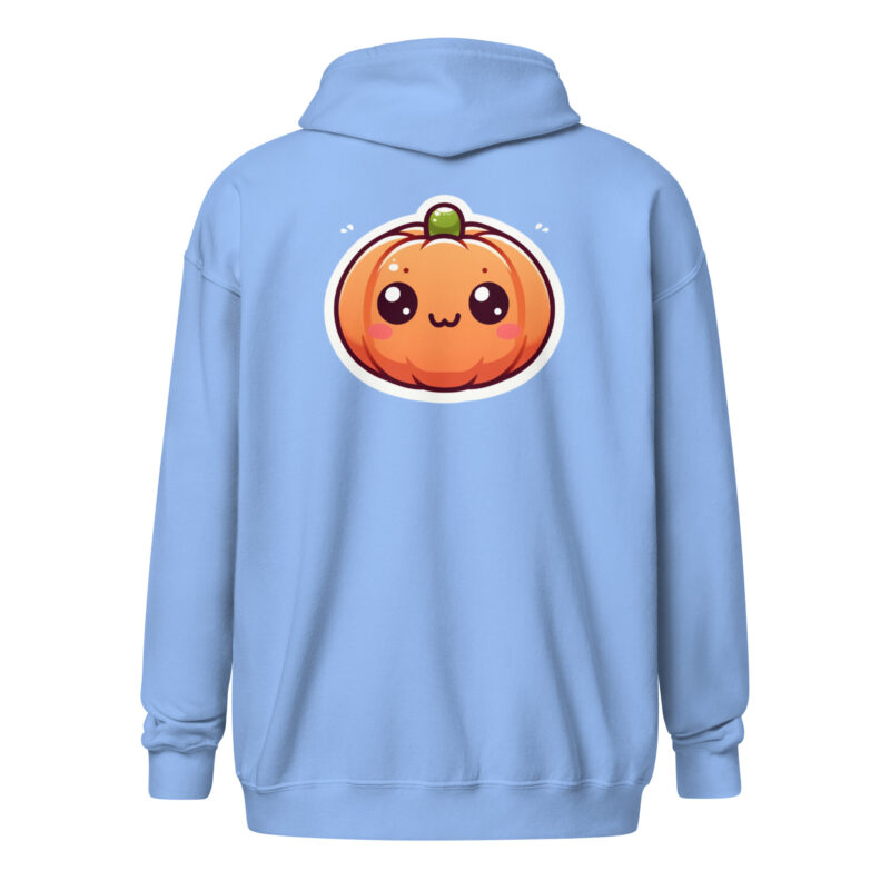 Kawaii Kürbis Unisex Heavy-Blend Zip Hoodie – Jacken – klamottn.de