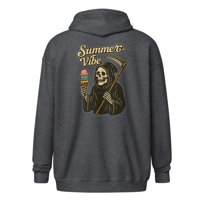 Summer Vibe Unisex Heavy-Blend Zip Hoodie