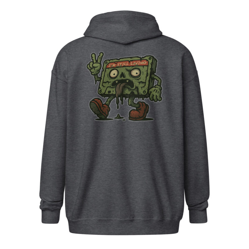 I’m Still Living Kassette Unisex Heavy-Blend Zip Hoodie