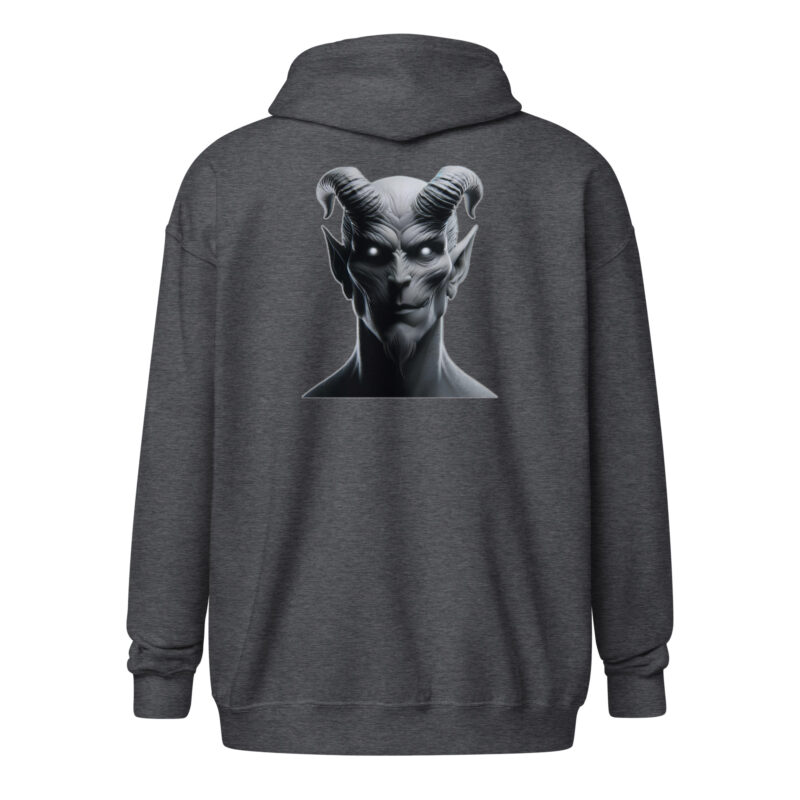 Dämonische Präsenz Unisex Heavy-Blend Zip Hoodie – Jacken – klamottn.de