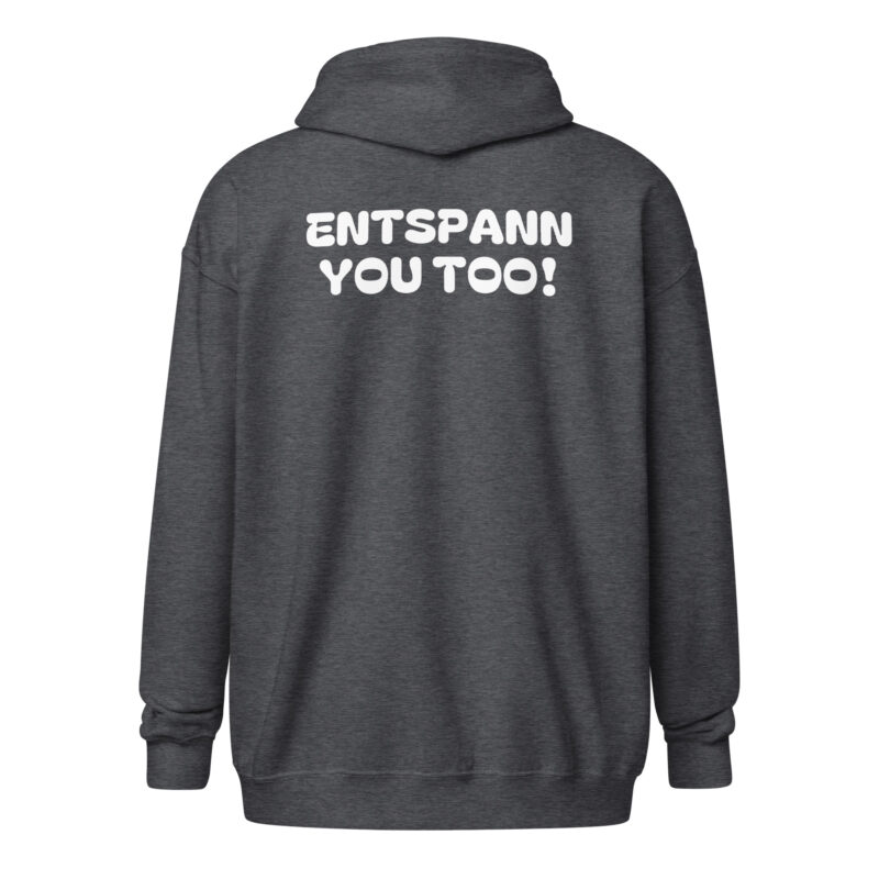 Entspann you too! Unisex Heavy-Blend Zip Hoodie – Jacken – klamottn.de